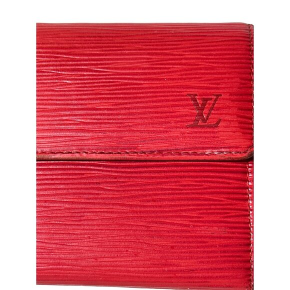 Louis Vuitton Sarah Wallet in Red Epi Leather - Picture 2 of 9